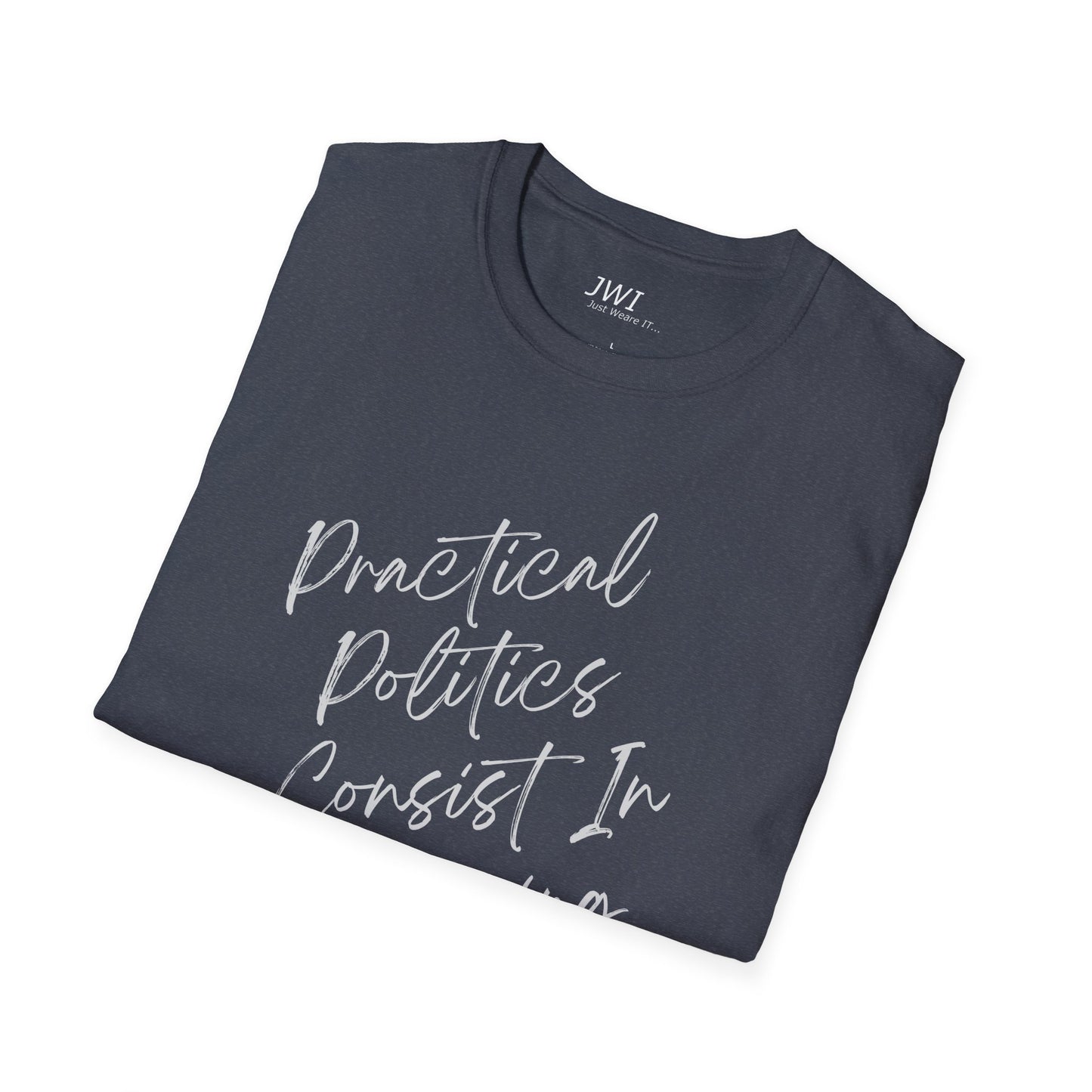 Practical Politics: Ignoring Facts |Funny Political T-shirt