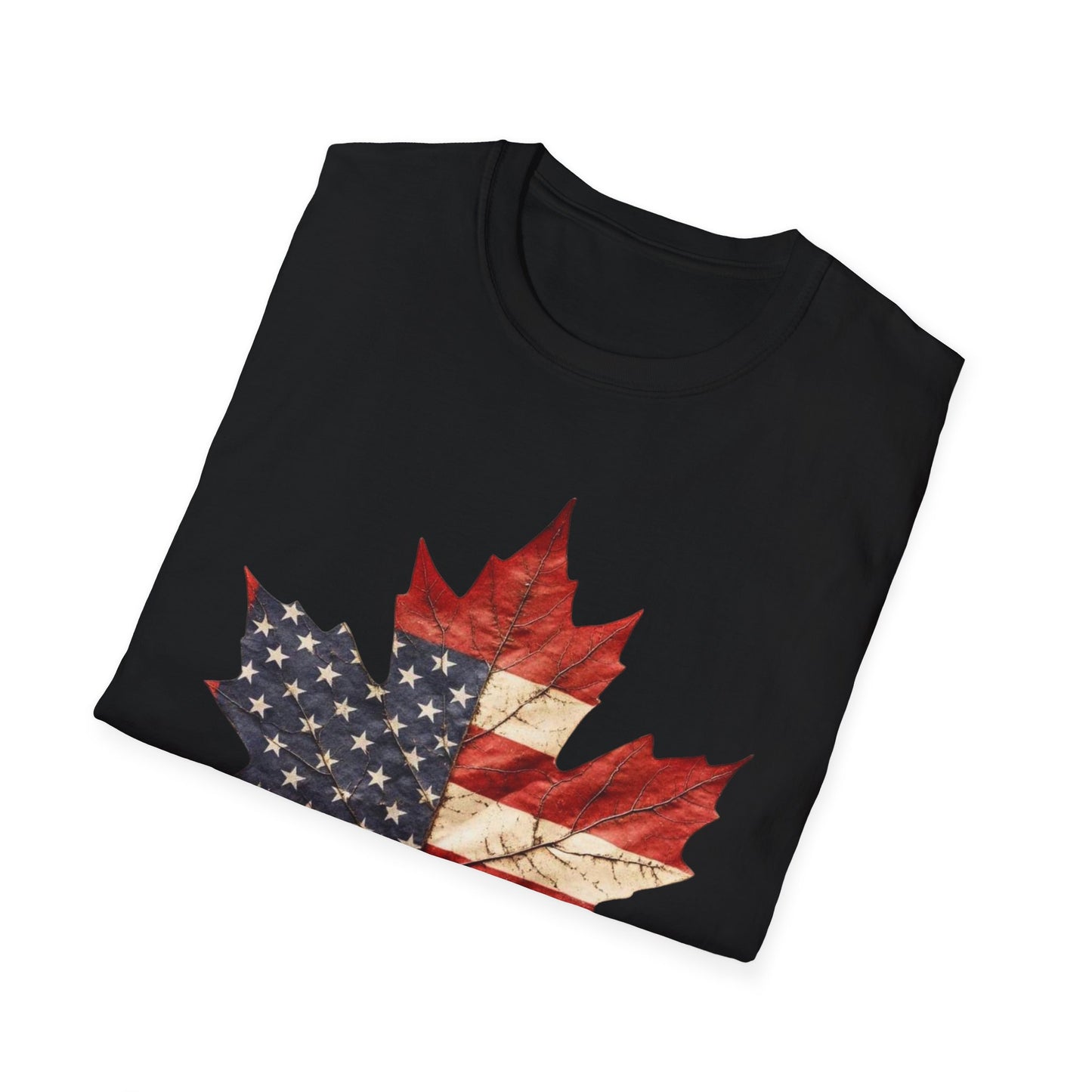 Funny Graphic Tee: USA Annexing Canada Design