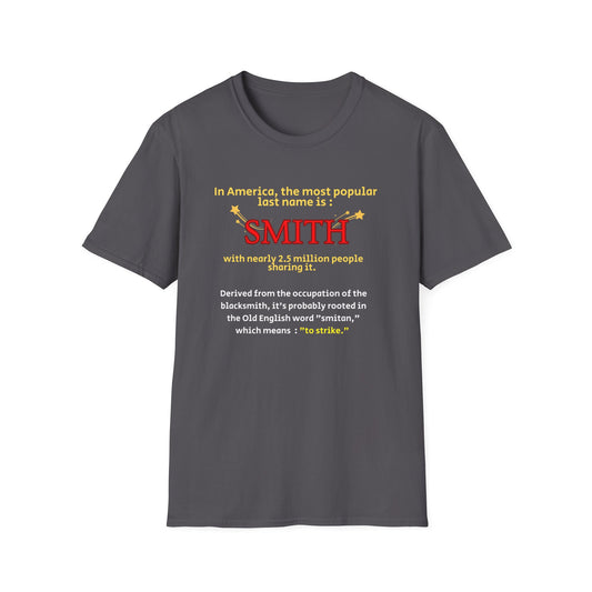 Smith Family Name Softstyle T-Shirt