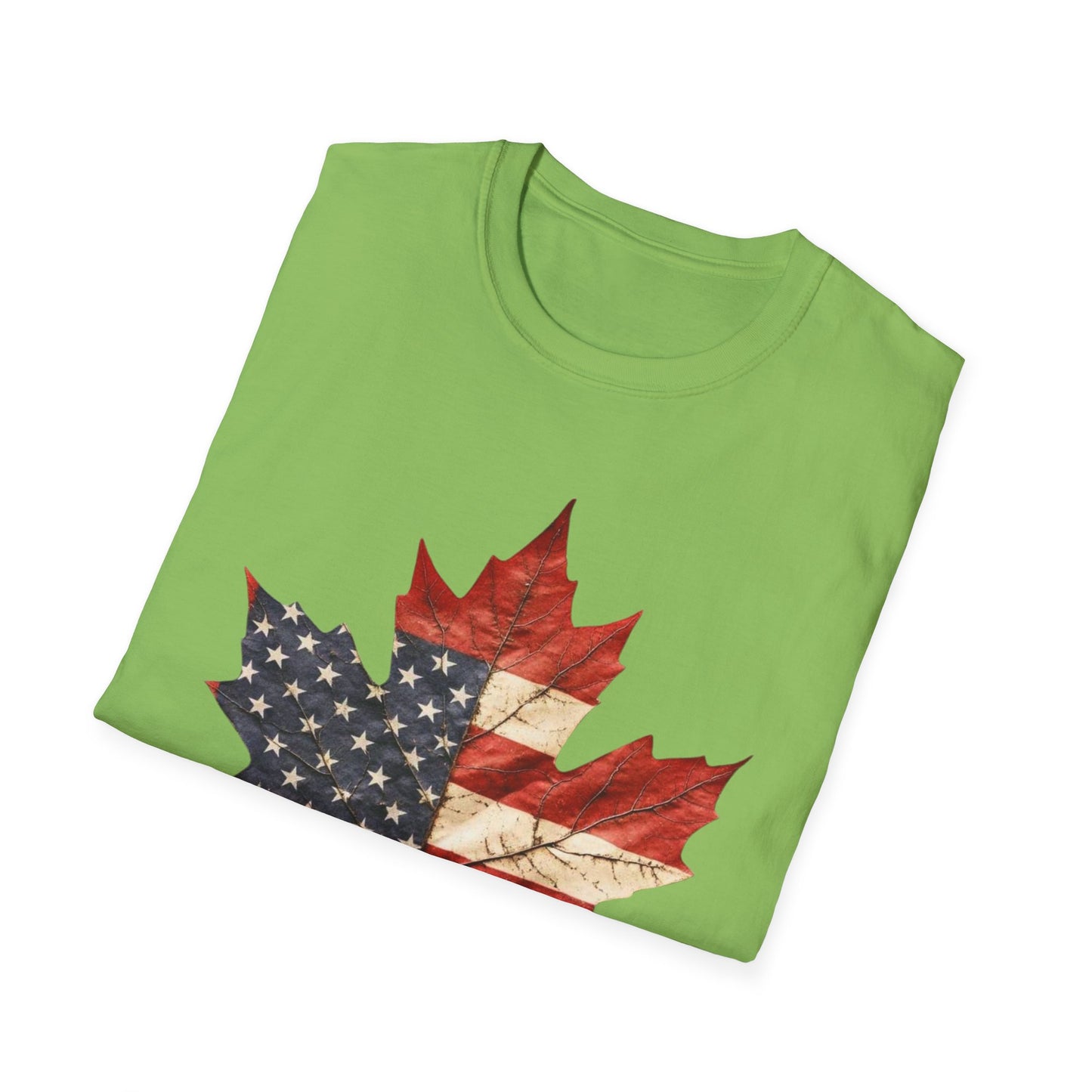 Funny Graphic Tee: USA Annexing Canada Design