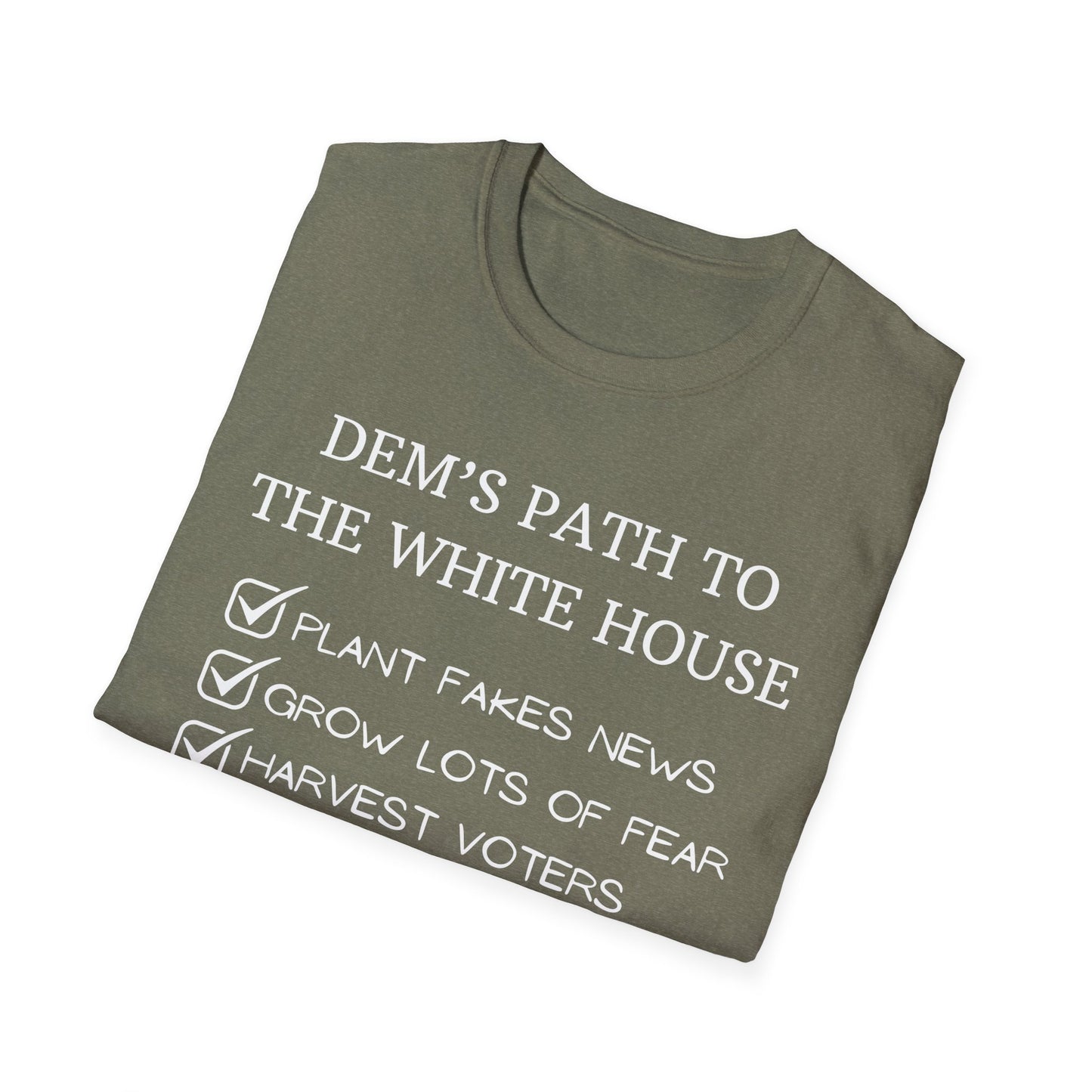 Dem's Path to the White House | Funny Political T-Shirt