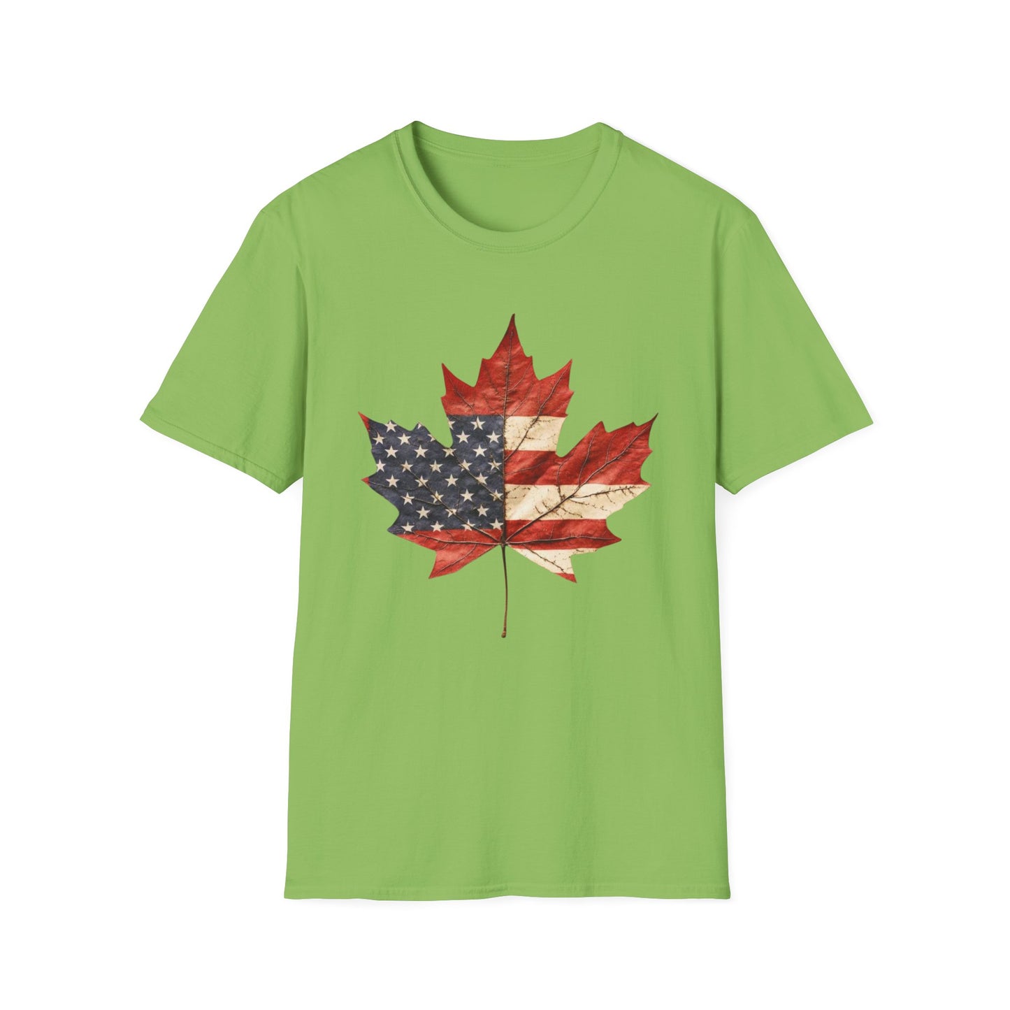 Funny Graphic Tee: USA Annexing Canada Design