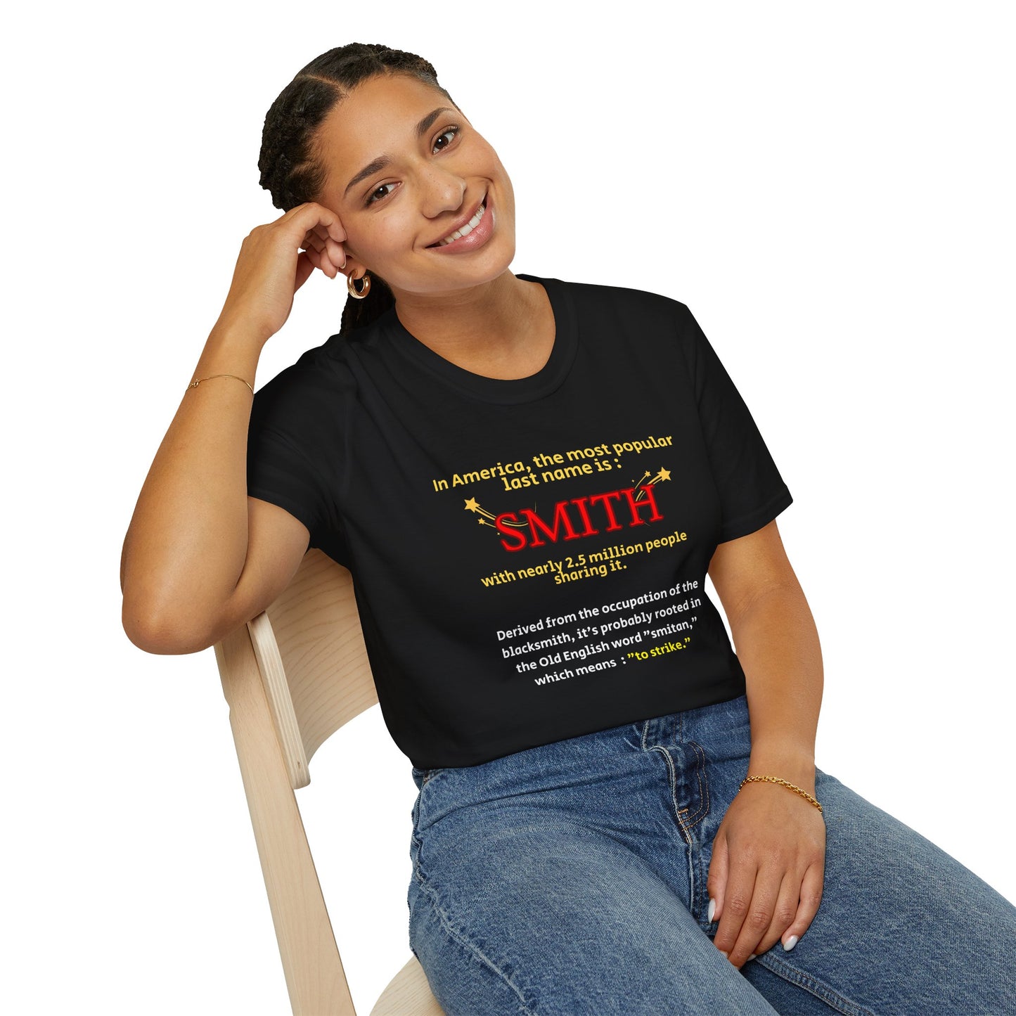 Smith Family Name Softstyle T-Shirt