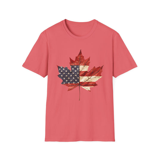 Funny Graphic Tee: USA Annexing Canada Design