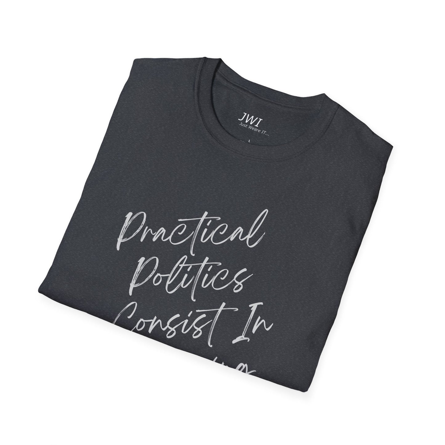 Practical Politics: Ignoring Facts |Funny Political T-shirt
