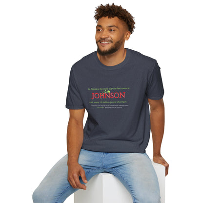 Johnson Popular Name Softstyle T-Shirt