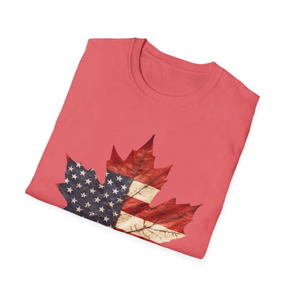 Funny Graphic Tee: USA Annexing Canada Design