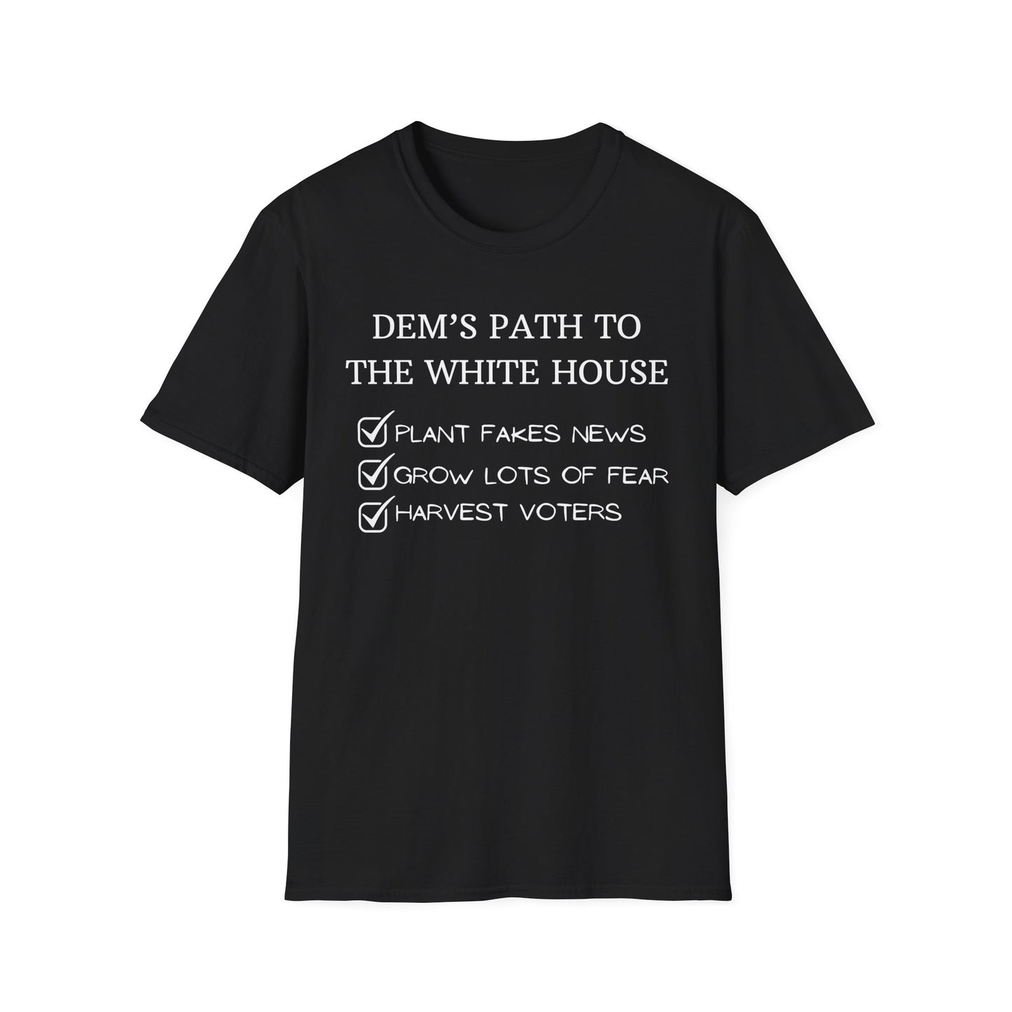 Dem's Path to the White House | Funny Political T-Shirt
