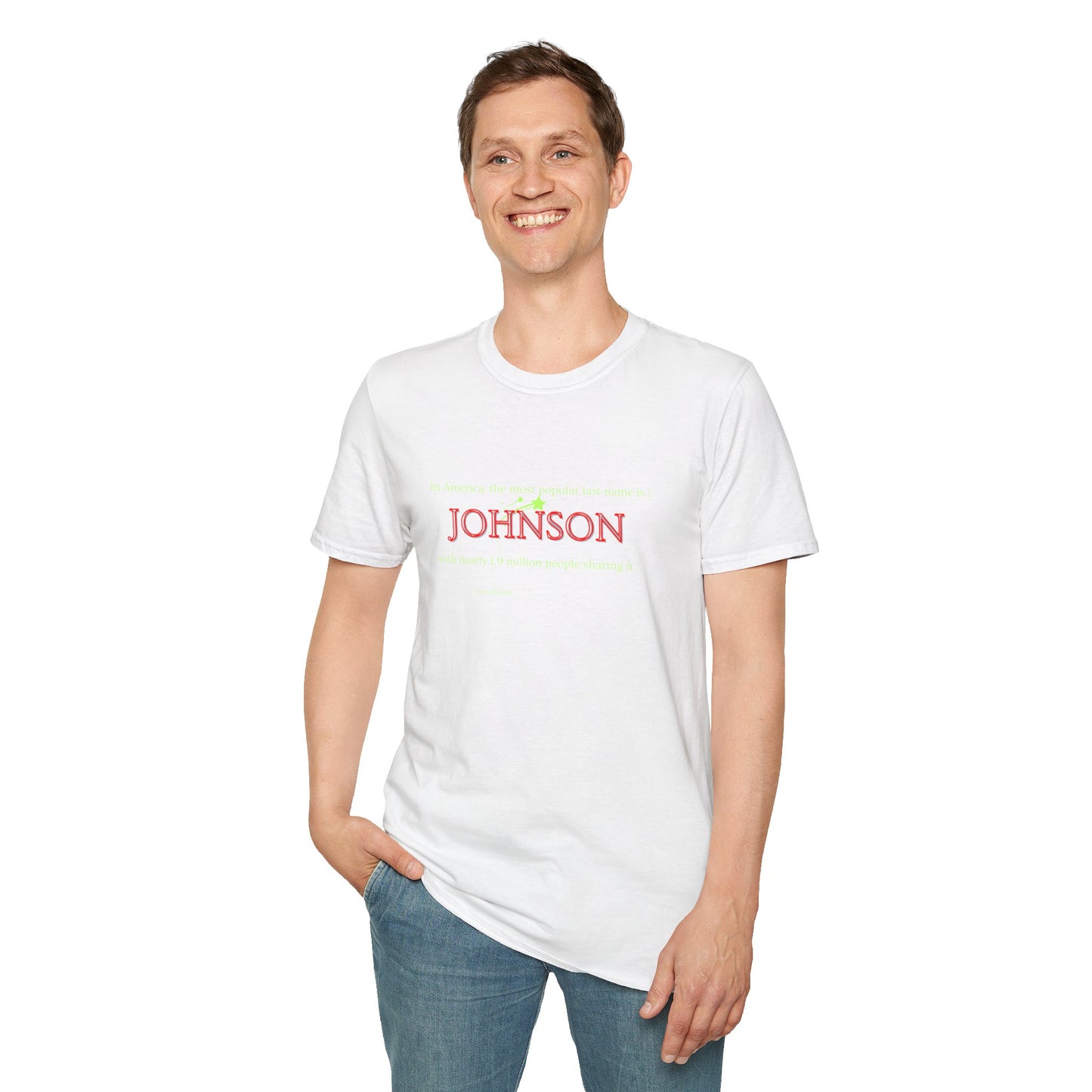 Johnson Popular Name Softstyle T-Shirt