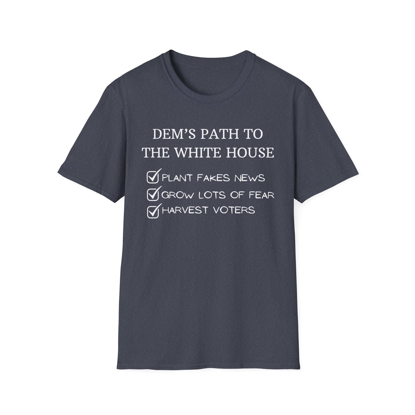Dem's Path to the White House | Funny Political T-Shirt