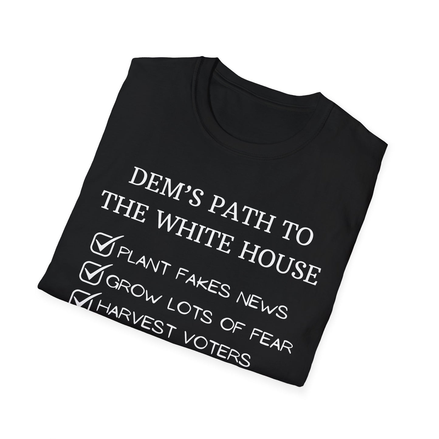 Dem's Path to the White House | Funny Political T-Shirt