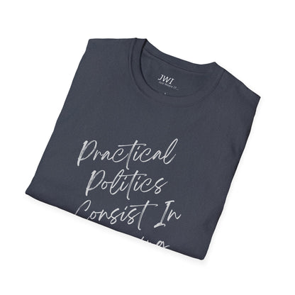 Practical Politics: Ignoring Facts |Funny Political T-shirt