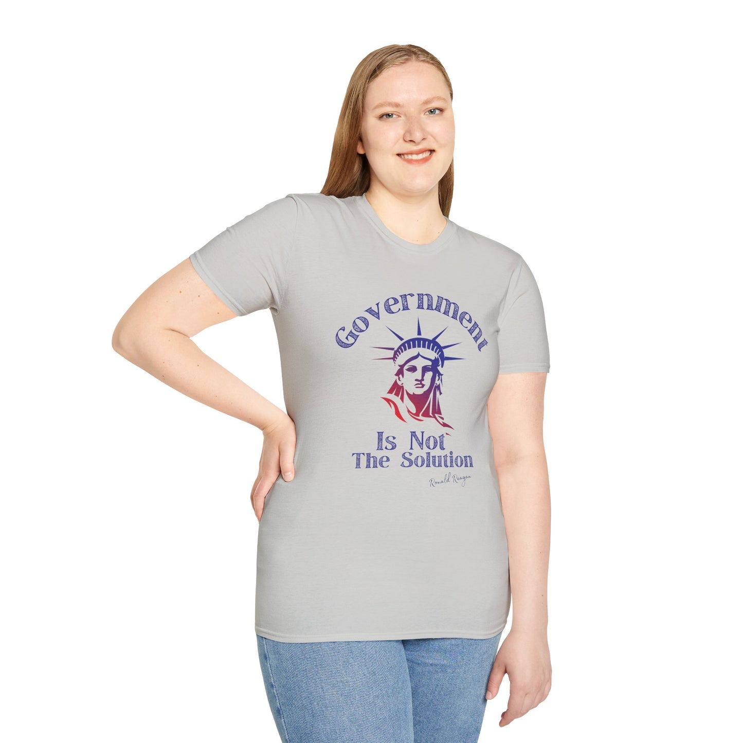Government Is Not The Solution- Political Shirt