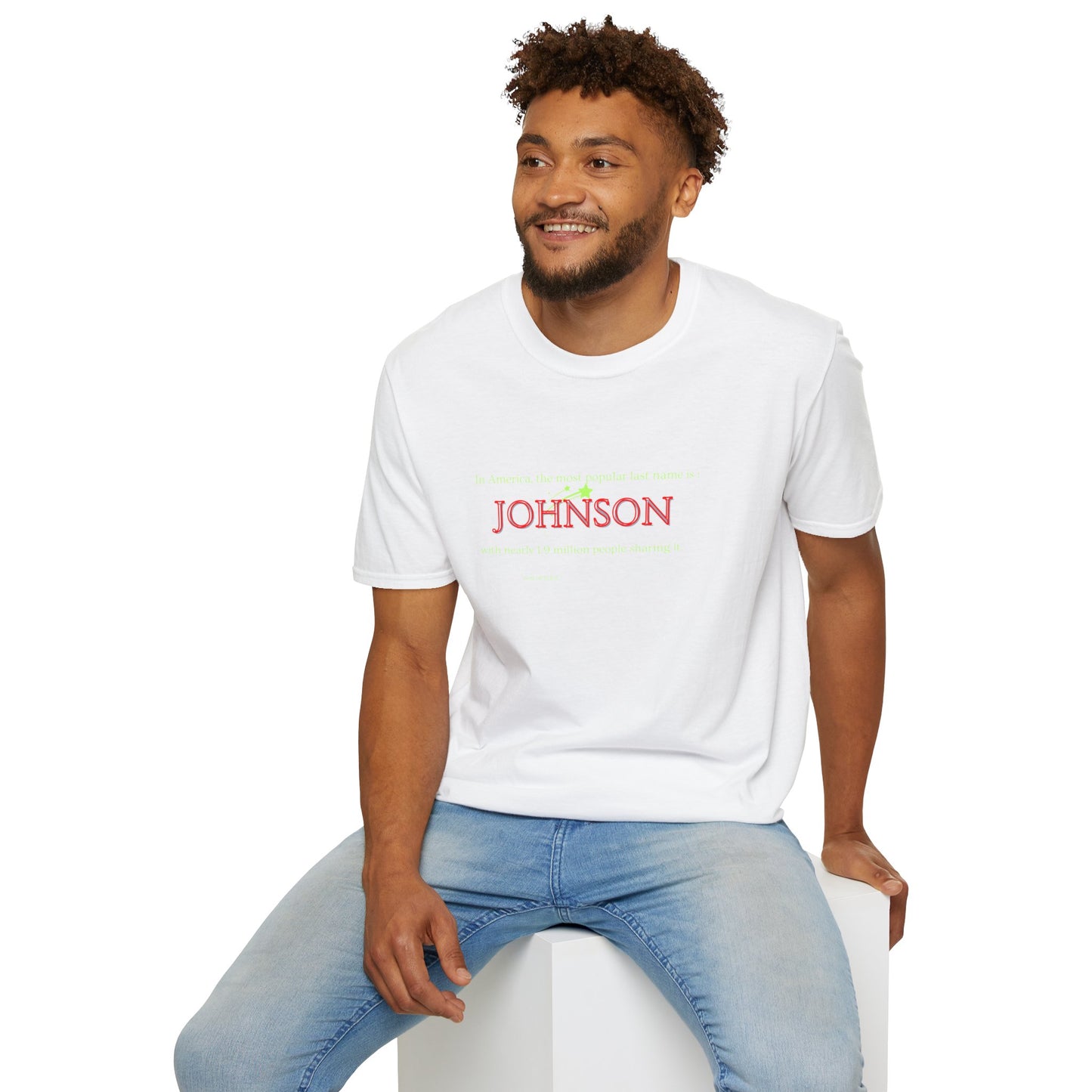 Johnson Popular Name Softstyle T-Shirt