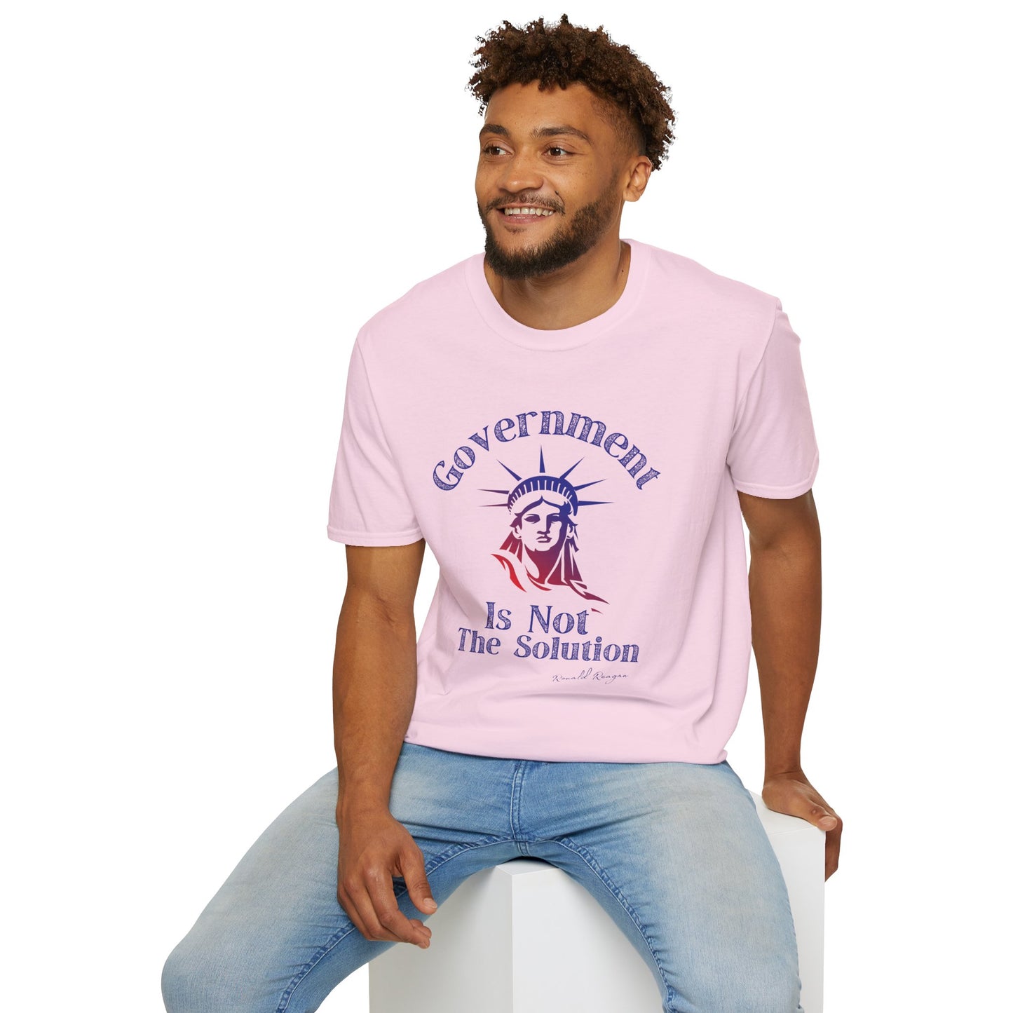 Government Is Not The Solution- Political Shirt
