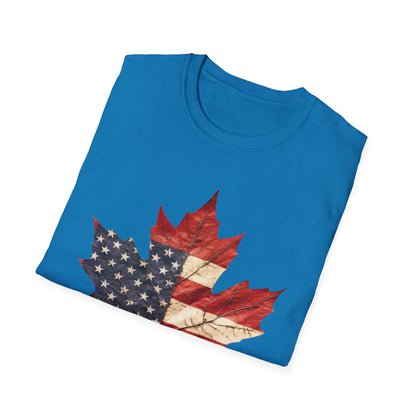 Funny Graphic Tee: USA Annexing Canada Design