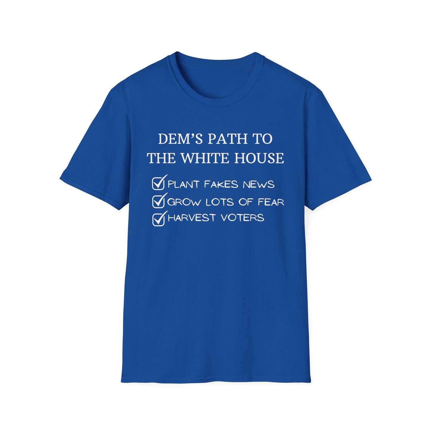 Dem's Path to the White House | Funny Political T-Shirt