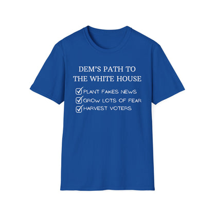 Dem's Path to the White House | Funny Political T-Shirt
