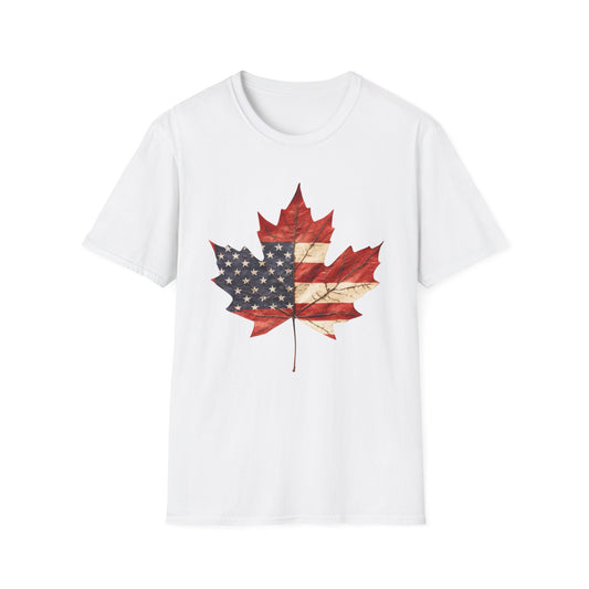 Funny Graphic Tee: USA Annexing Canada Design