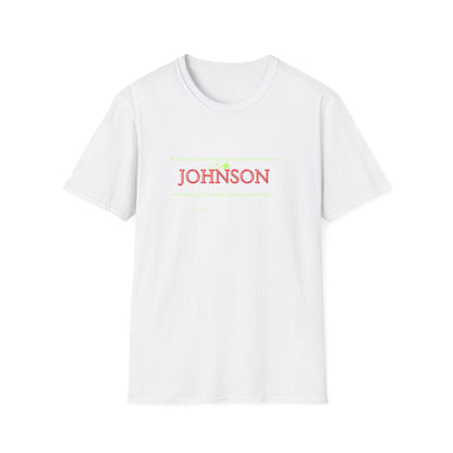 Johnson Popular Name Softstyle T-Shirt